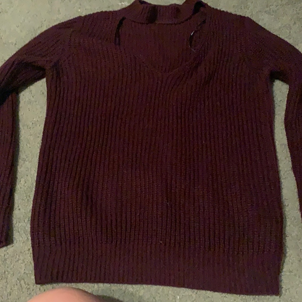 Knit sweater